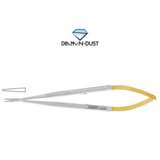 Diam-n-Dust™ Micro Needle Holder Straight - With Lock Stainless Steel, 23 cm - 9"